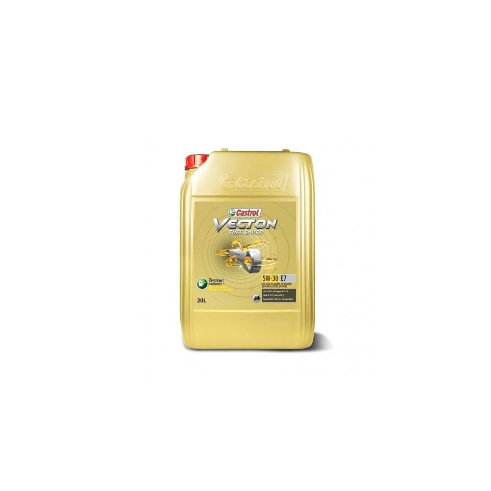 Moottoriöljy CASTROL 5W30 VECTON FUEL SAVER E7 20L