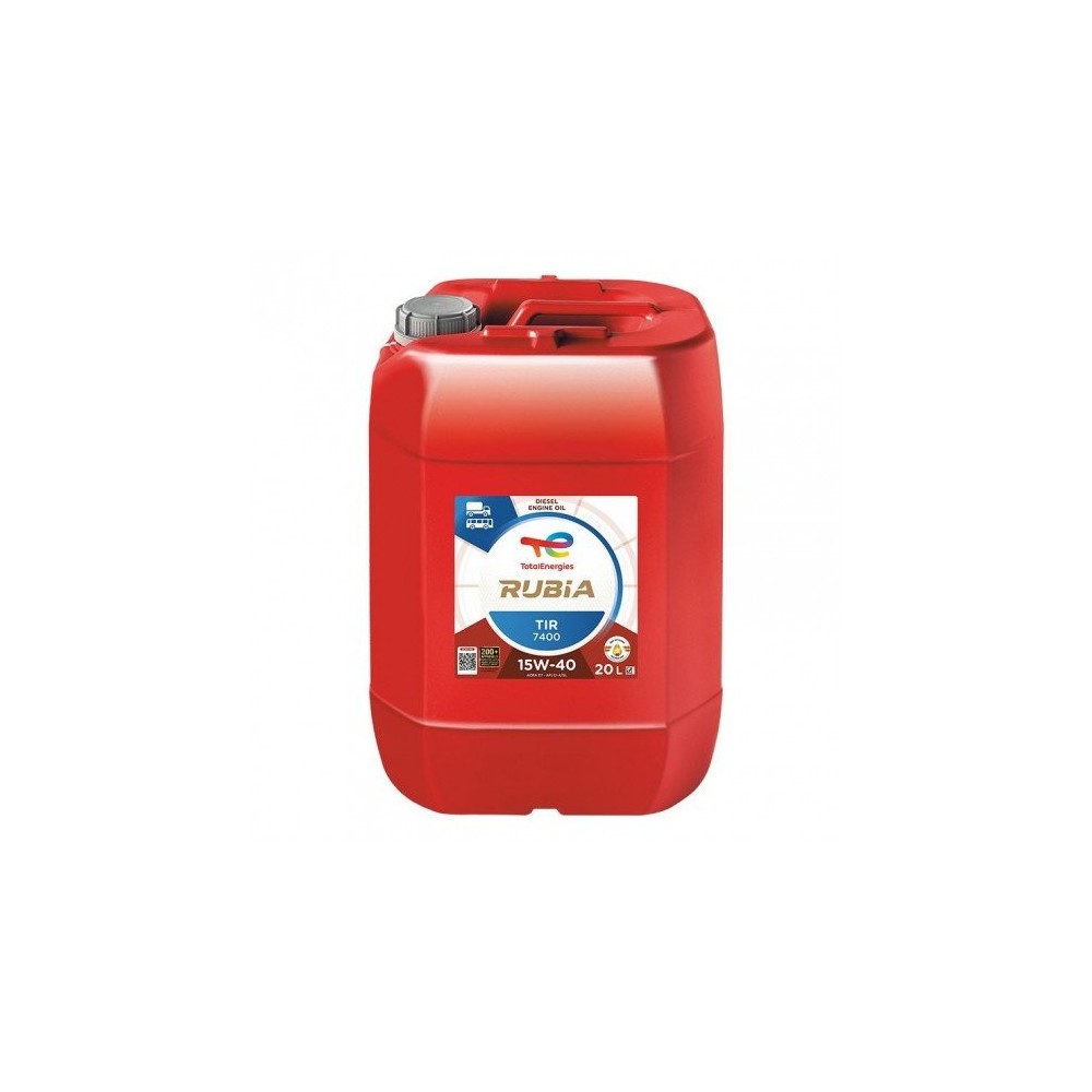 Moottoriöljy TOTAL RUBIA TIR 7400 15W40 20L