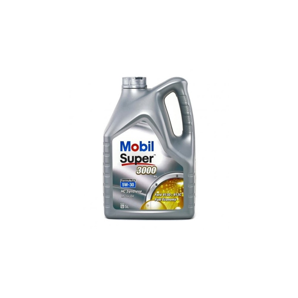 Moottoriöljy MOBIL 5W30 SUPER 3000 FORMULA FE 5L