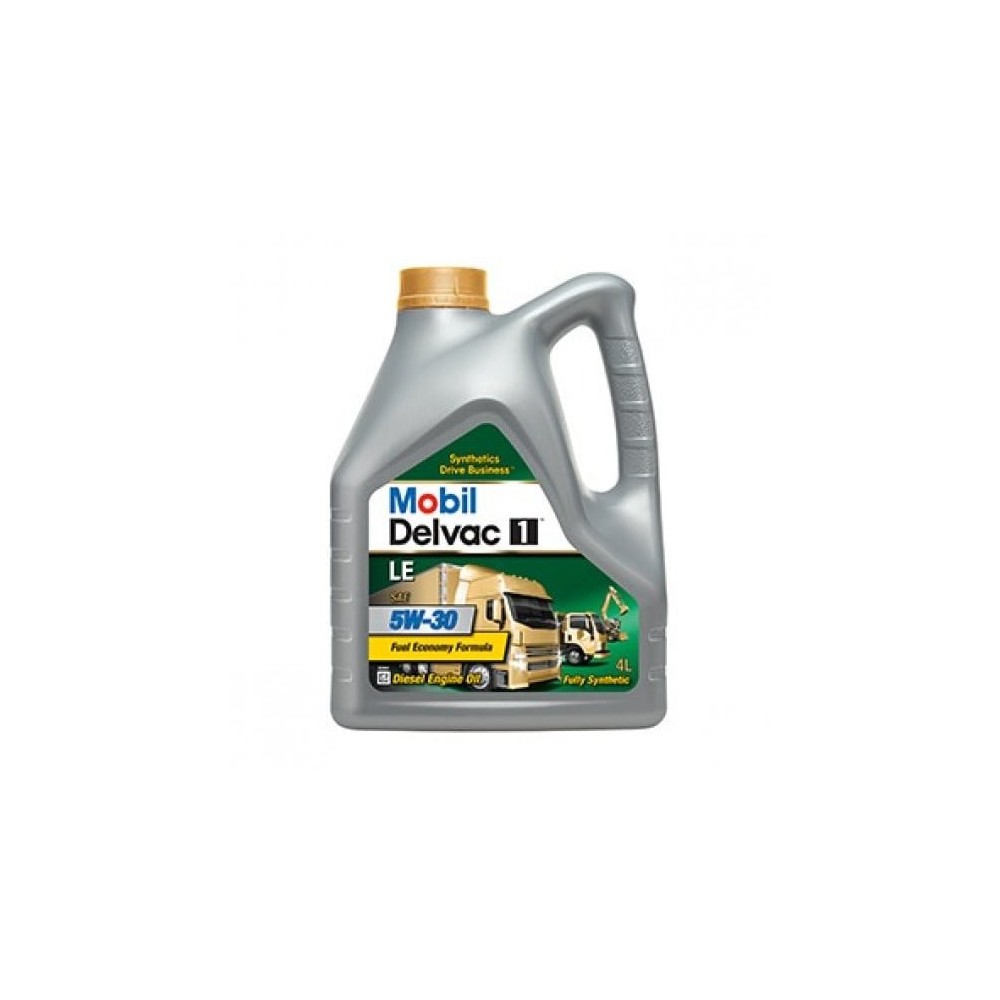 Moottoriöljy MOBIL 5W30 DELVAC 1 LE 4L