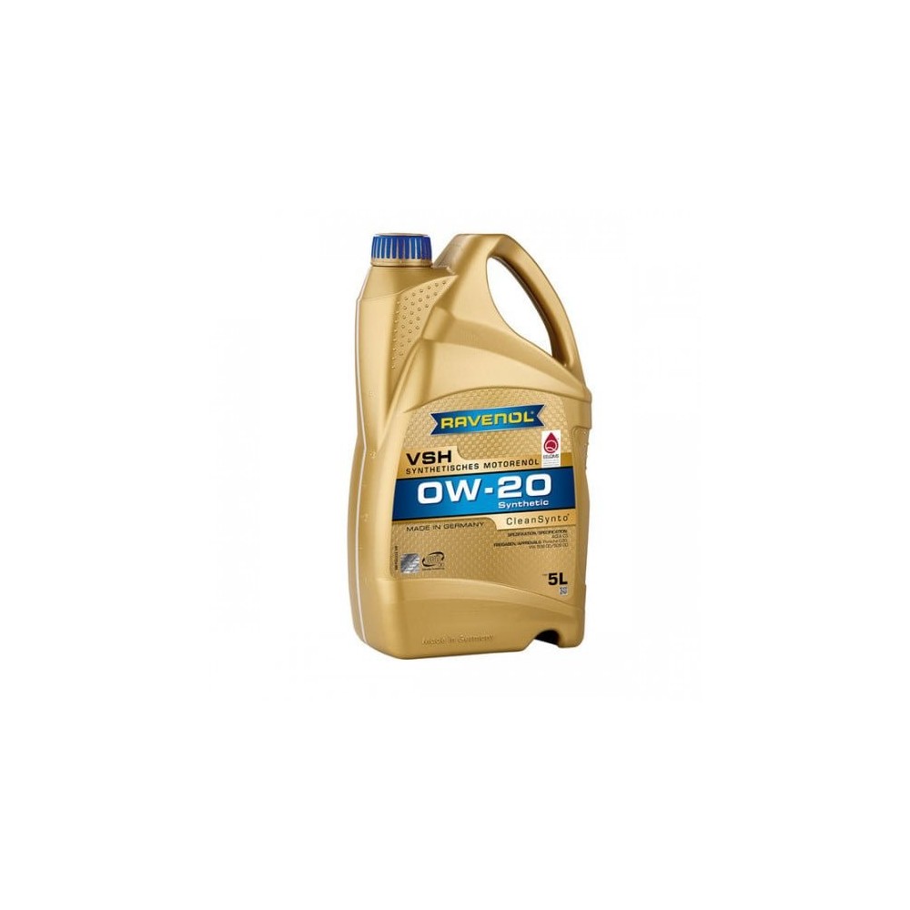 Moottoriöljy RAVENOL VSH 0W20 5L