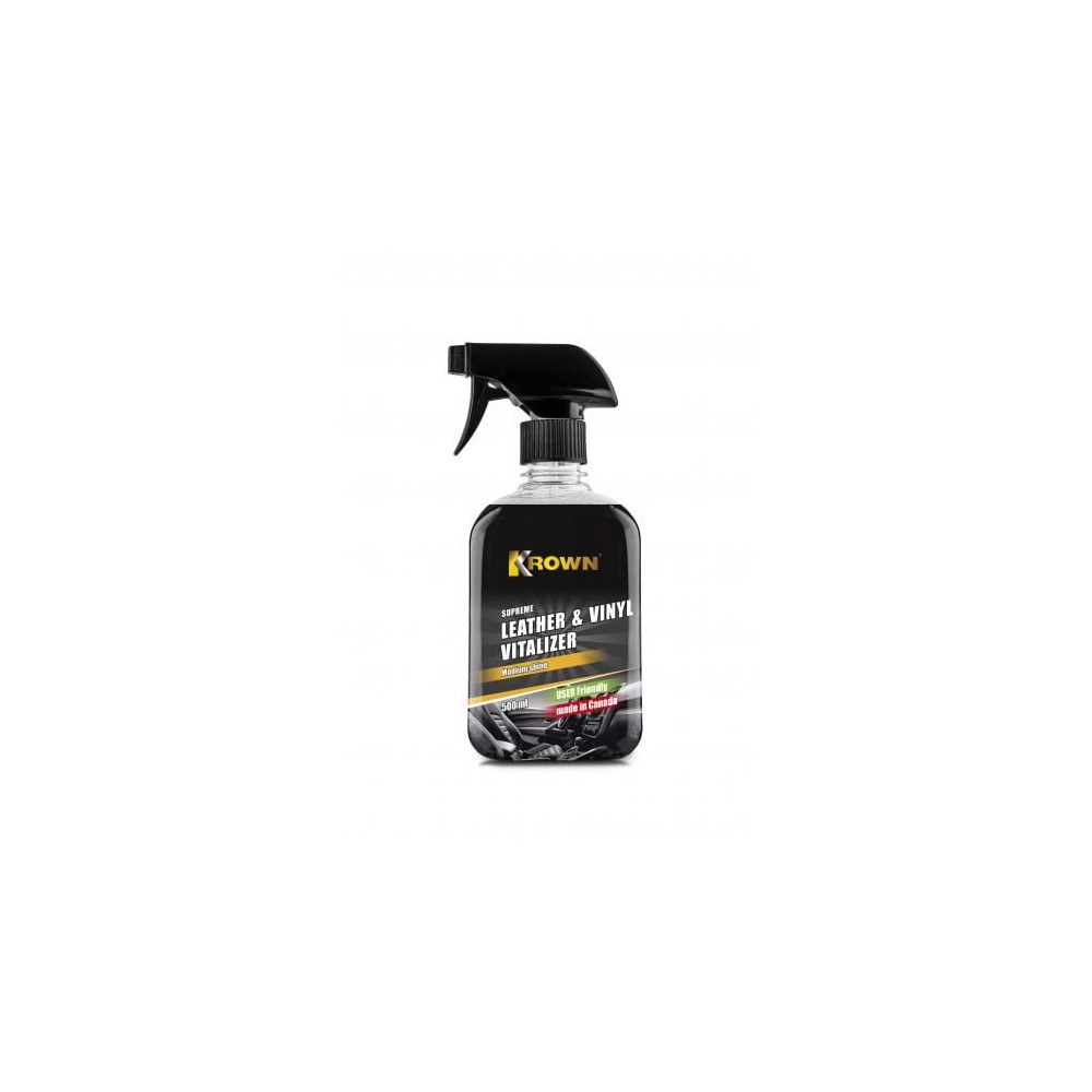 Nahanhoitoaine KROWN Supreme Leather & Vinyl Vitalizer 500ml