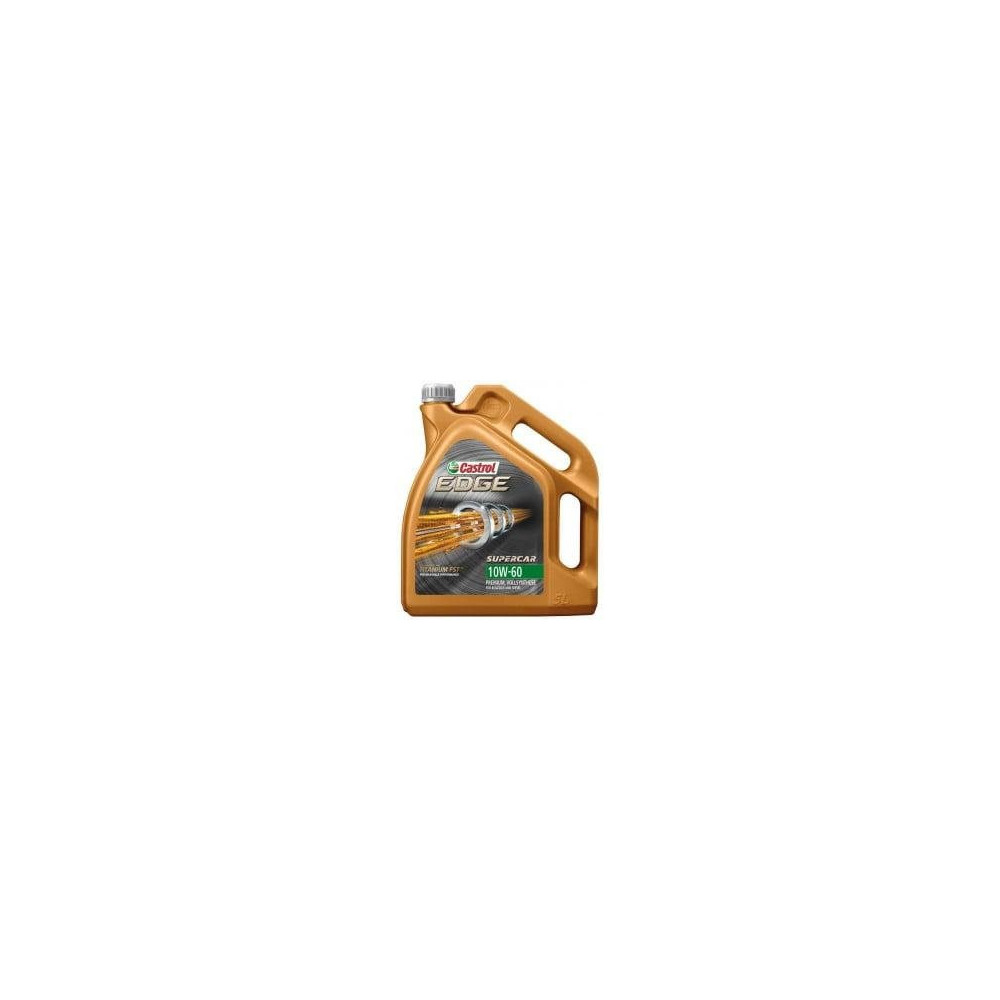 Moottoriöljy CASTROL 10W60 EDGE TITANIUM FST SUPERCAR 5L