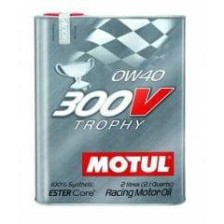 Moottoriöljy MOTUL 300V TROPHY 0W40 2L ESTER CORE