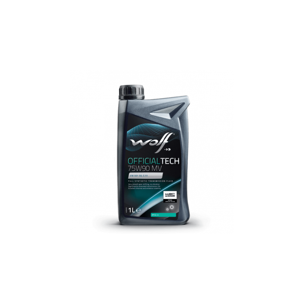 Vaihteistoöljy WOLF OFFICIALTECH 75W90 MV 1L