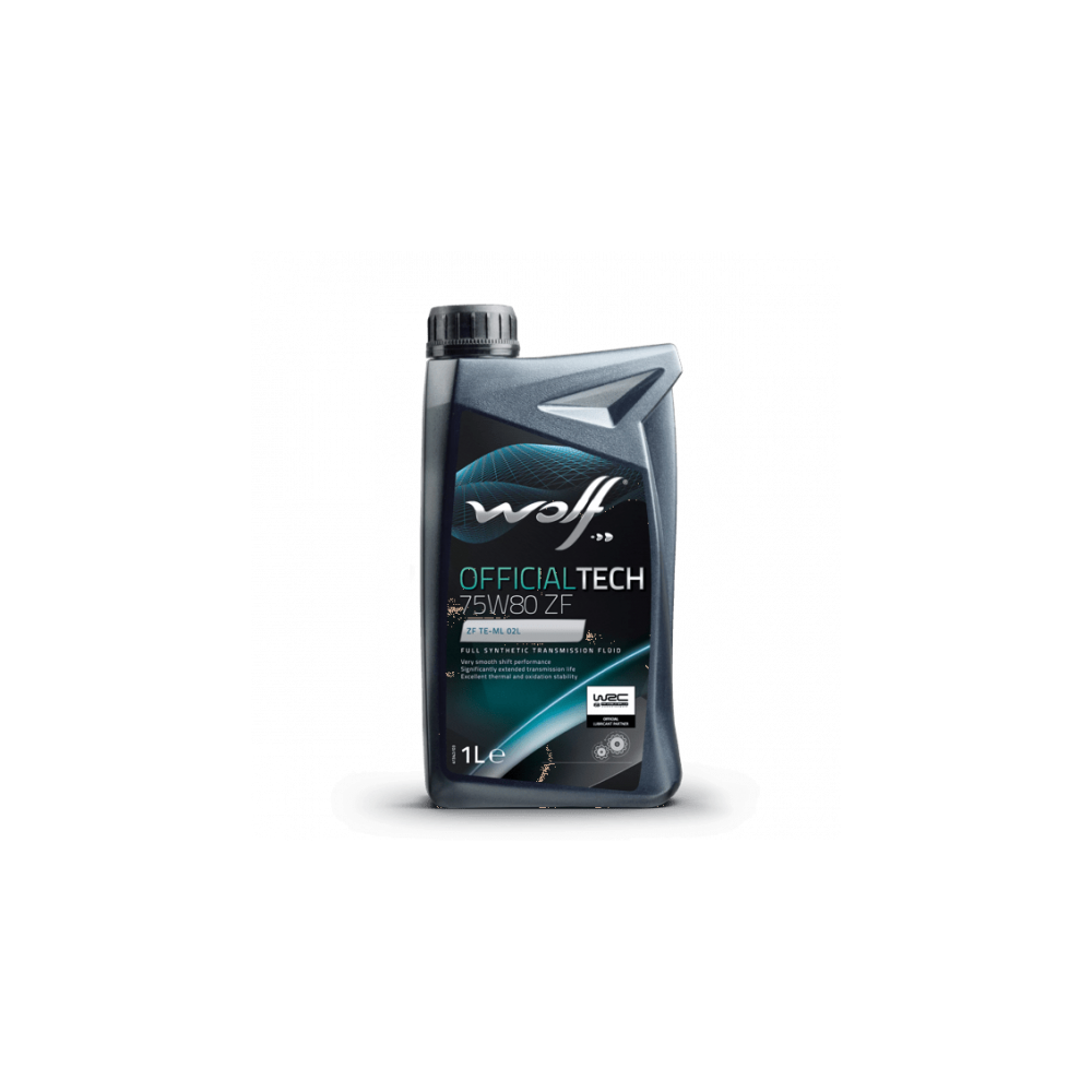 Vaihteistoöljy WOLF OFFICIALTECH 75W80 ZF 1L