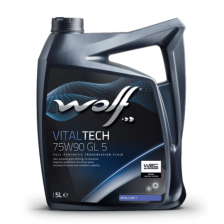 Vaihteistoöljy WOLF VITALTECH 75W90 GL 5 5L