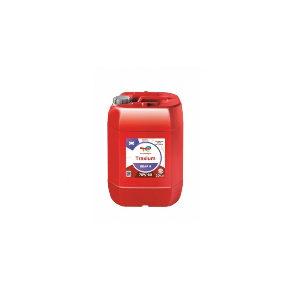 Vaihteistoöljy TOTAL 75W80 TRAXIUM GEAR 8 20L