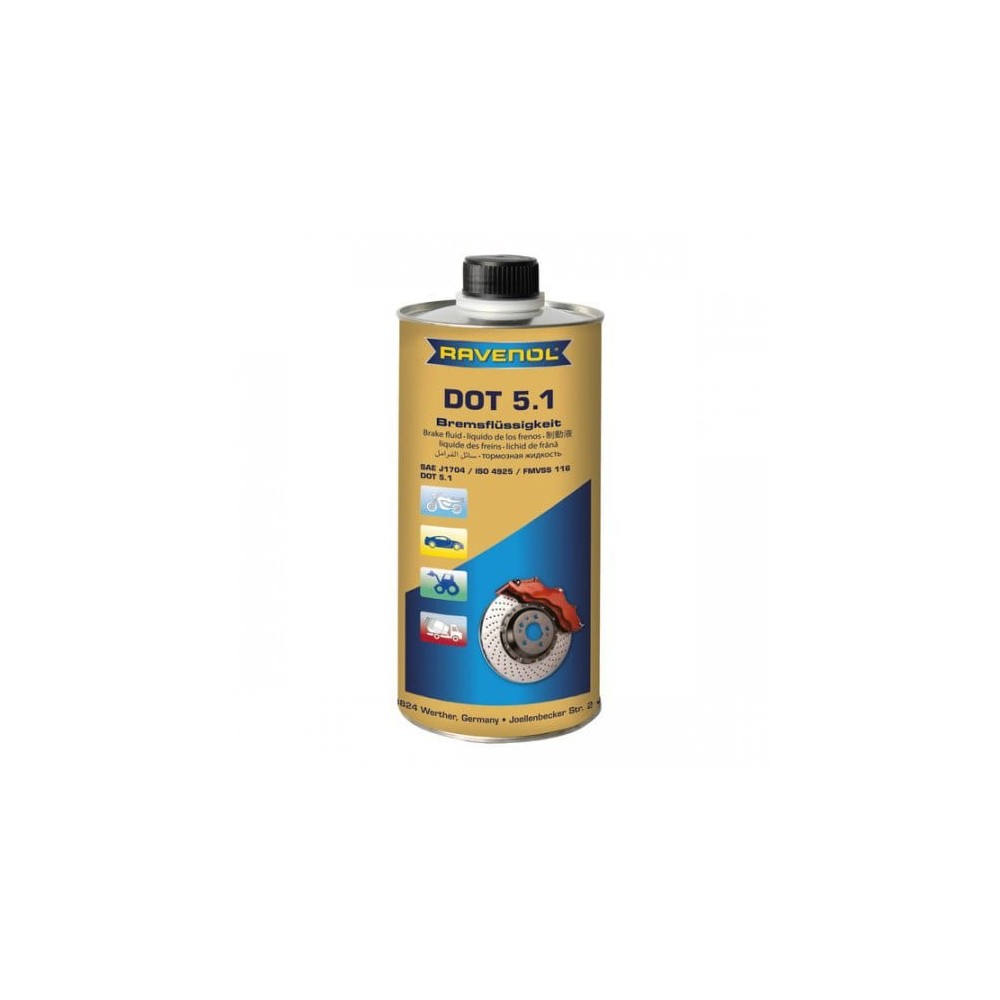 Jarruneste RAVENOL DOT 5.1 1L