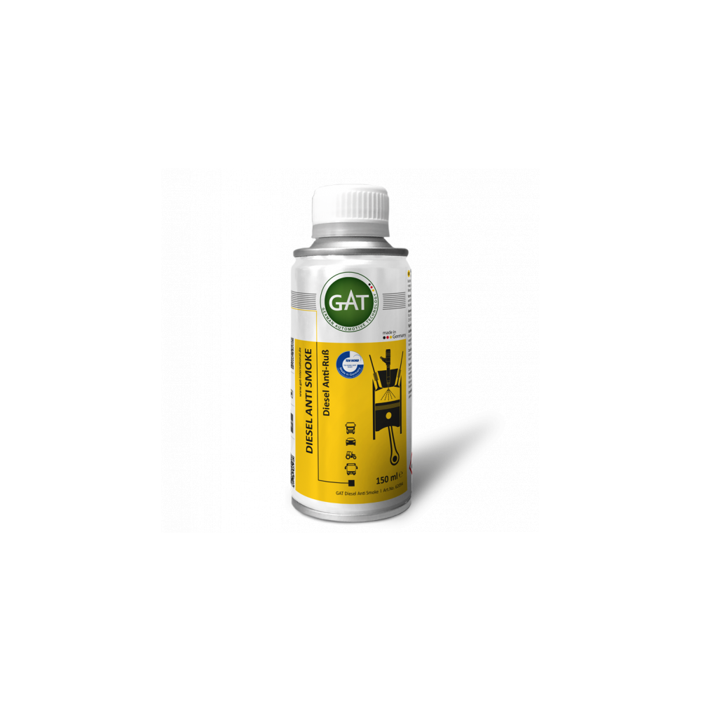 Polttoaineen lisäaine GAT Diesel Anti Smoke 150ml