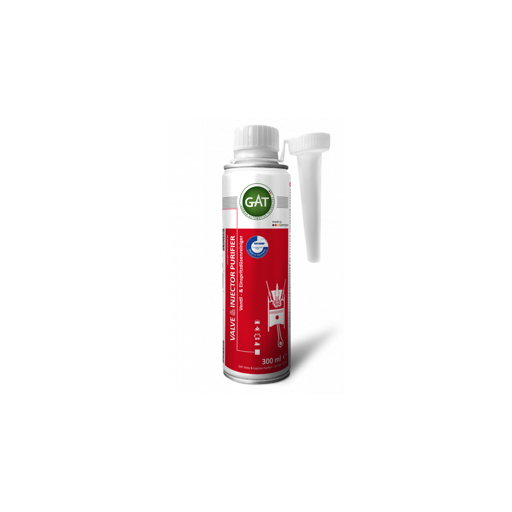 Polttoaineen lisäaine GAT Valve & Injector Purifier 300ml