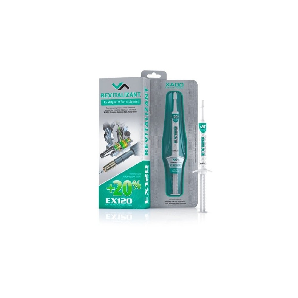 Polttoaineen lisäaine XADO REVITALIZANT EX120