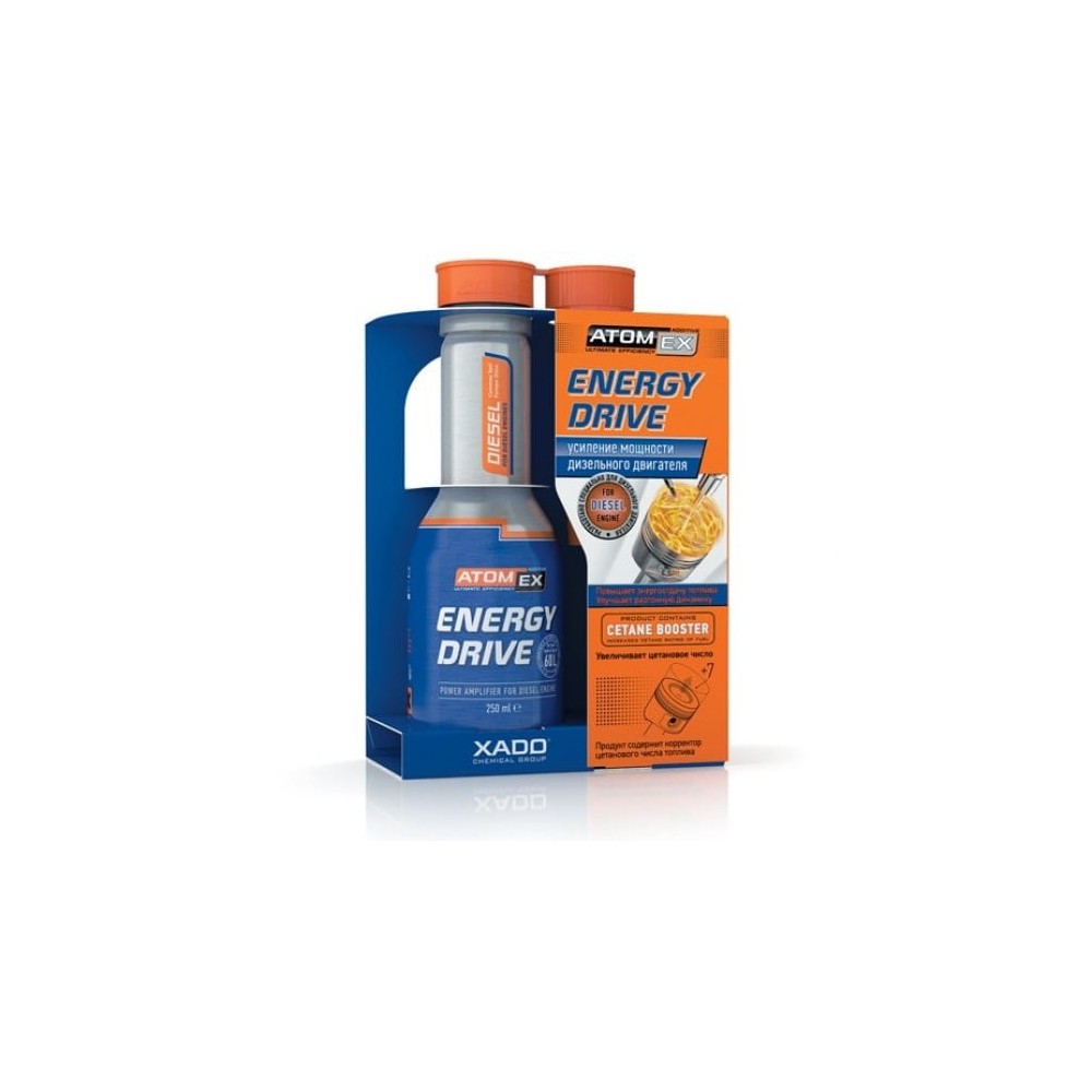 Polttoaineen lisäaine XADO ATOMEX ENERGY DRIVE DIESEL