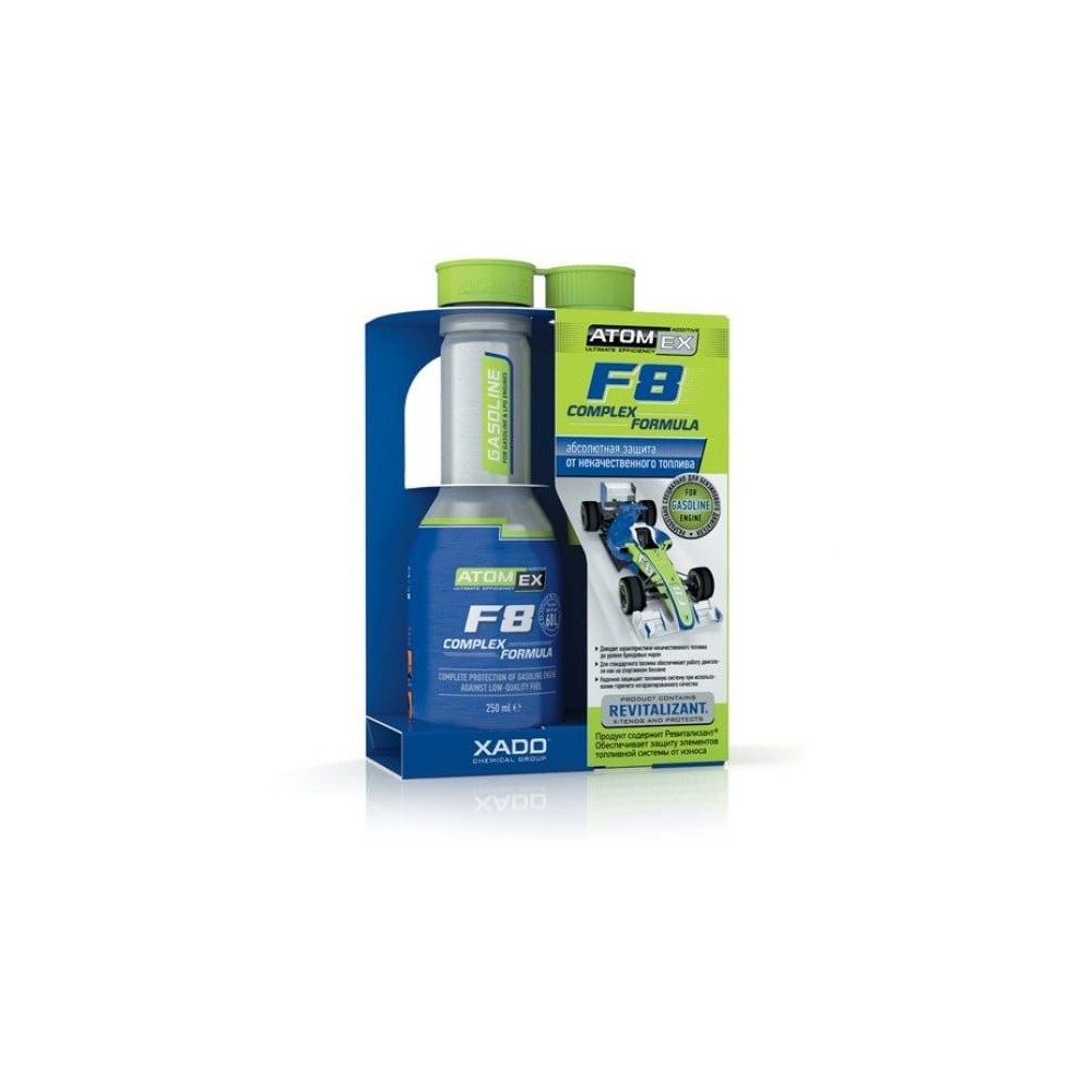 Polttoaineen lisäaine XADO ATOMEX F8 GASOLINE