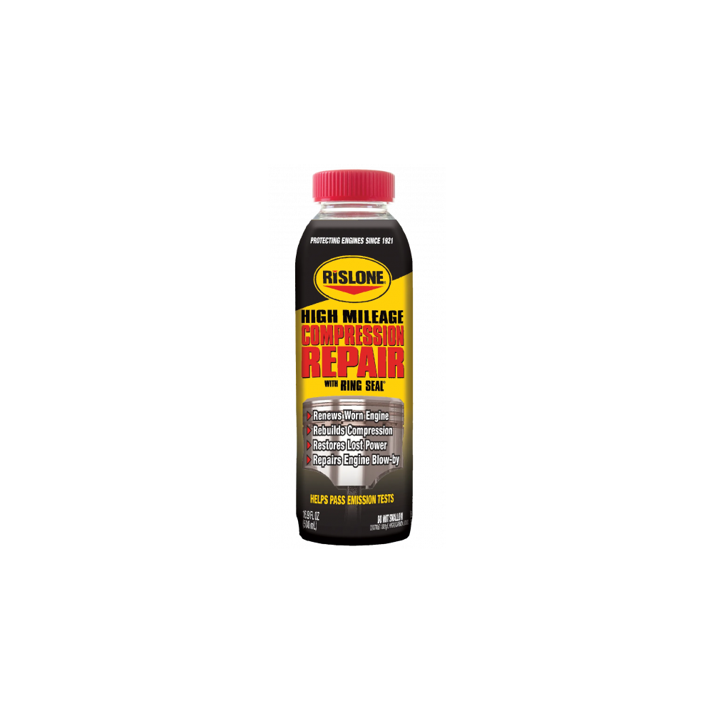 Moottoriöljylisäaine RISLONE HIGH MILEAGE COMPRESSION REPAIR 500 ML