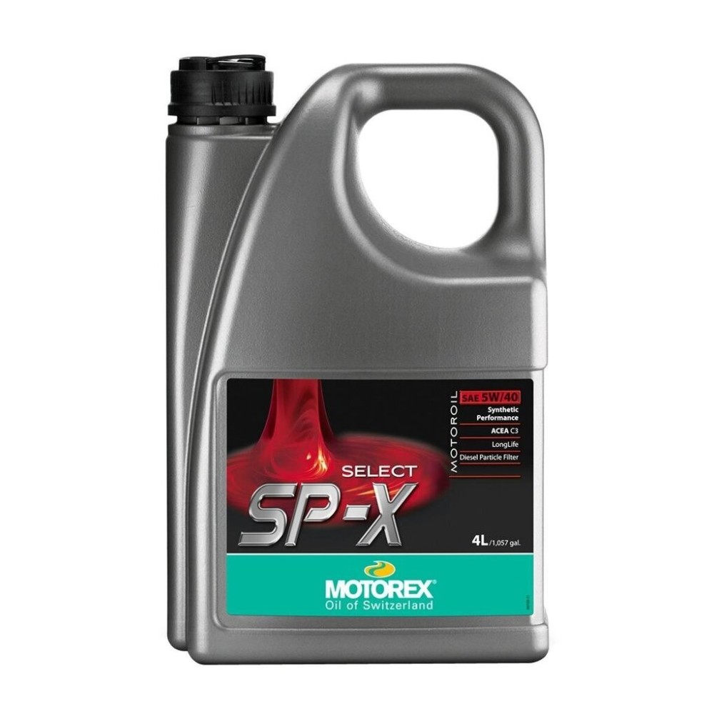 Moottoriöljy MOTOREX SELECT SP-X SAE 5W40 4L