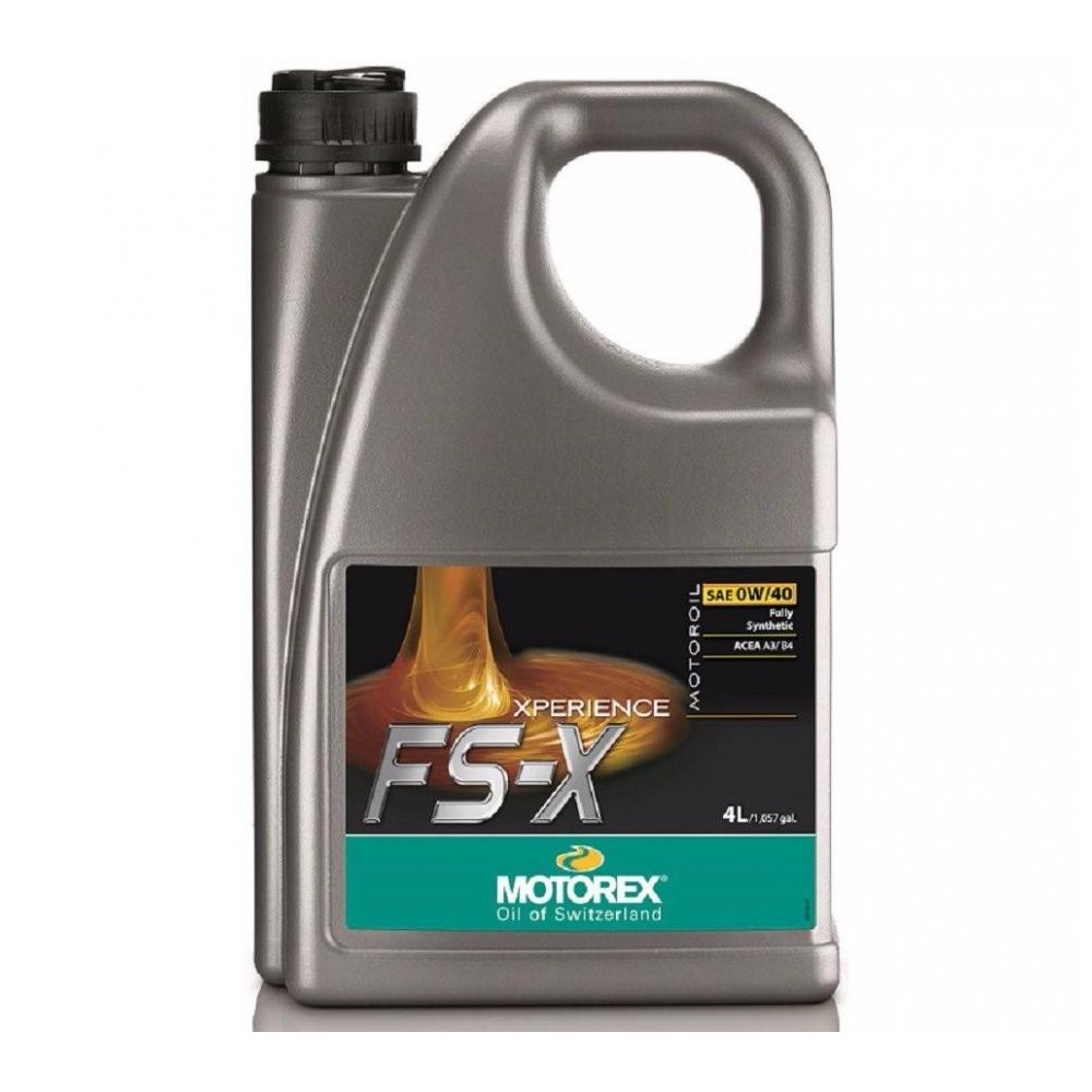 Moottoriöljy MOTOREX XPERIENCE FS-X 0W40 4L