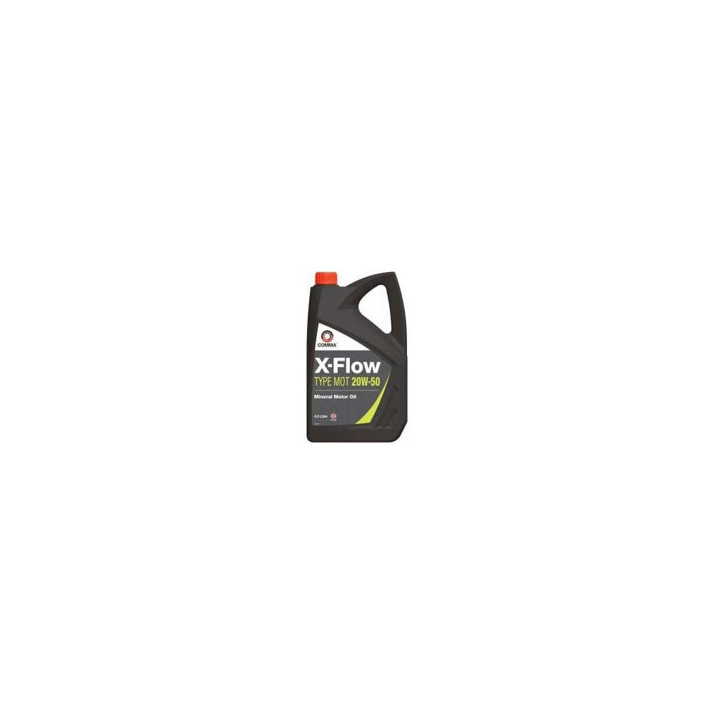 Moottoriöljy COMMA X-FLOW TYPE-MOT 20W50 4,5L