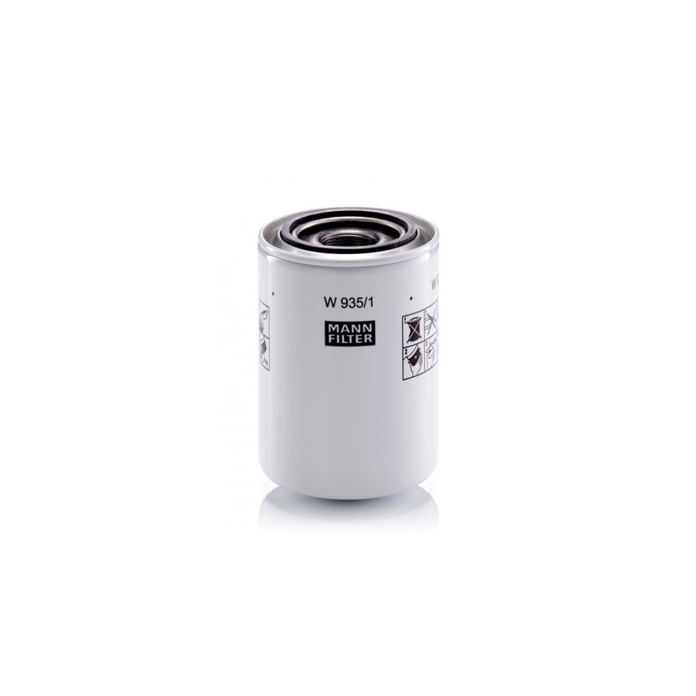 Suodatin, hydraulinen nostojärjestelmä MANN-FILTER W 935/1