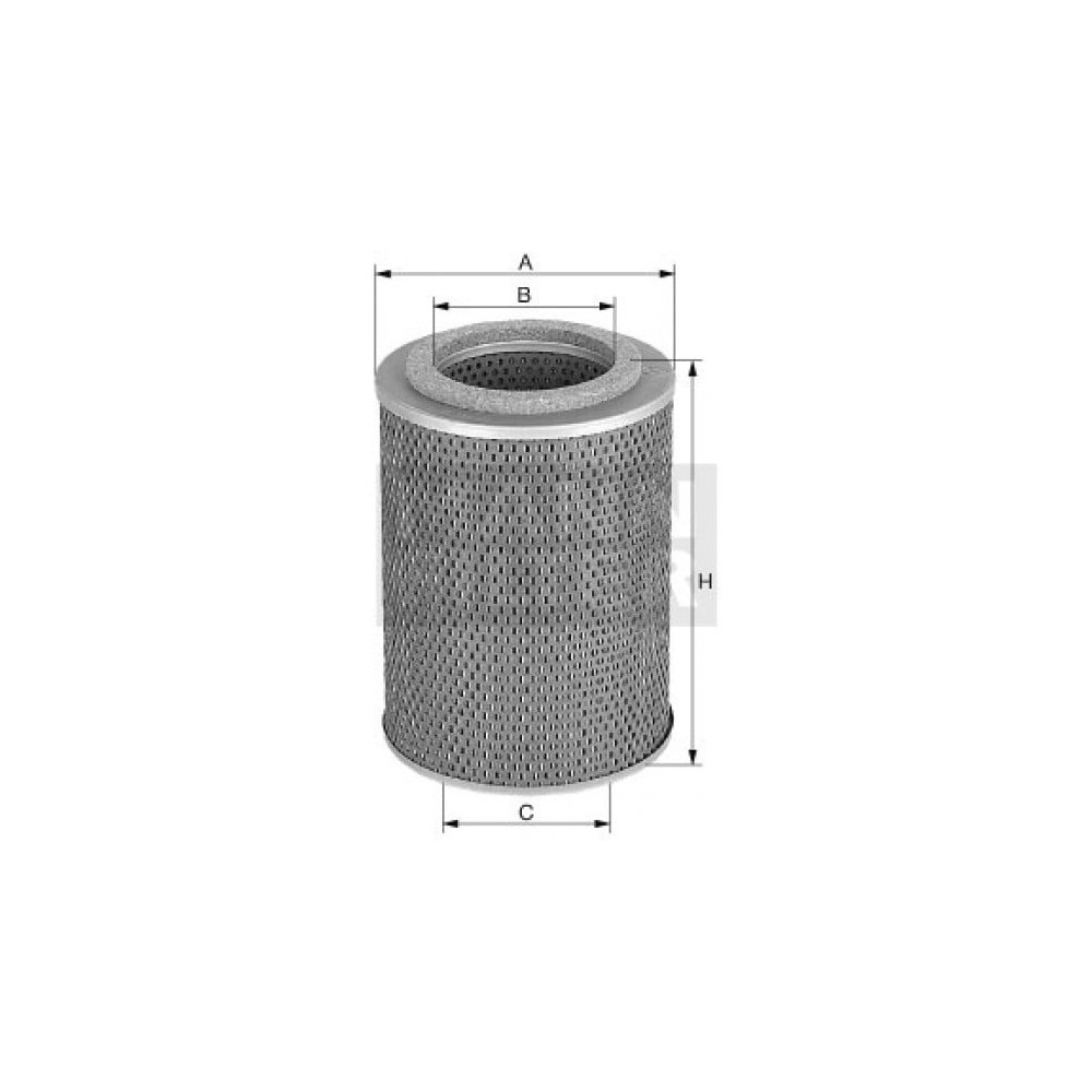 Öljynsuodatin MANN-FILTER H 1053/2 n
