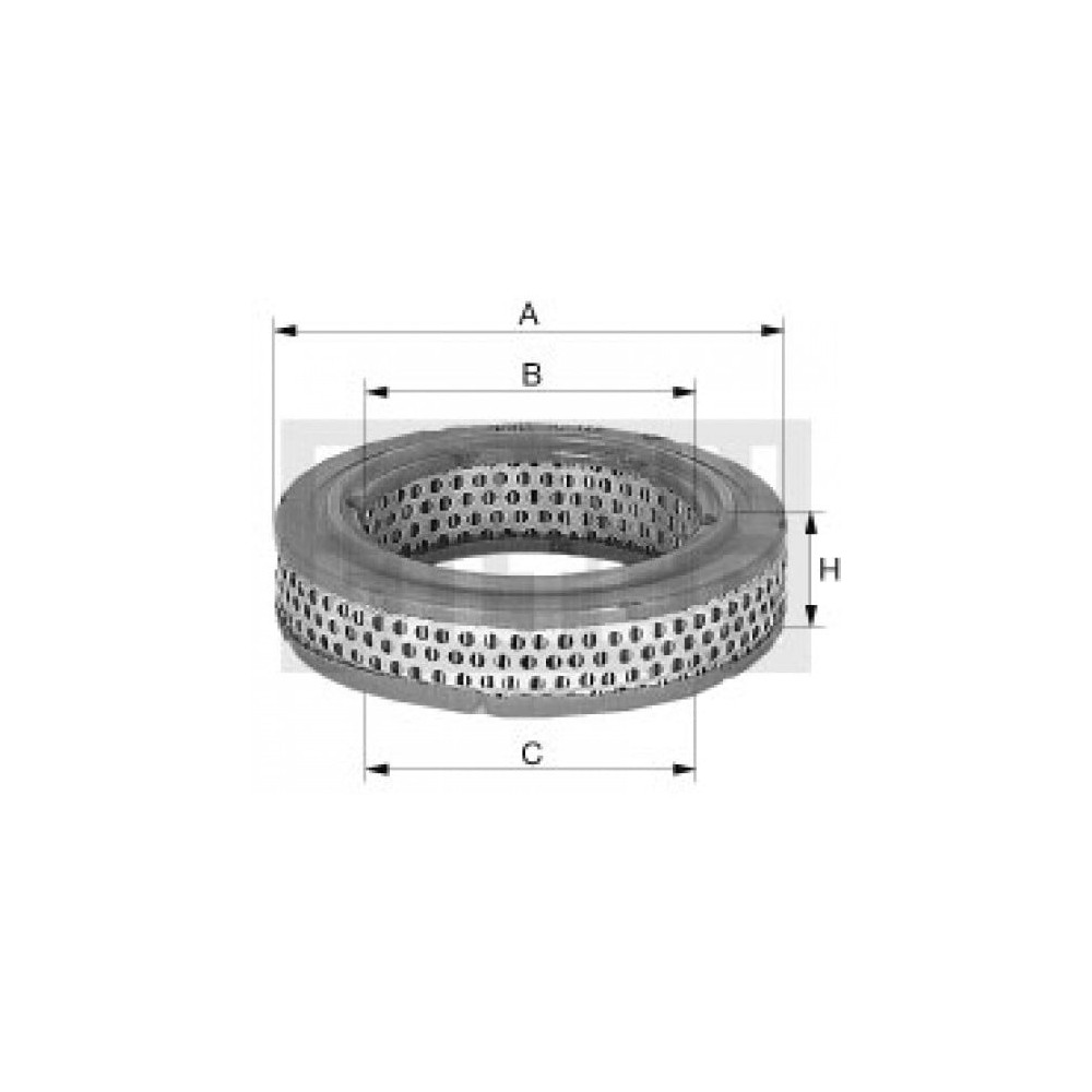 Ilmansuodatin MANN-FILTER C 1415