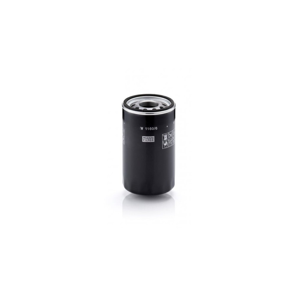 Suodatin, hydraulinen nostojärjestelmä MANN-FILTER W 1160/6