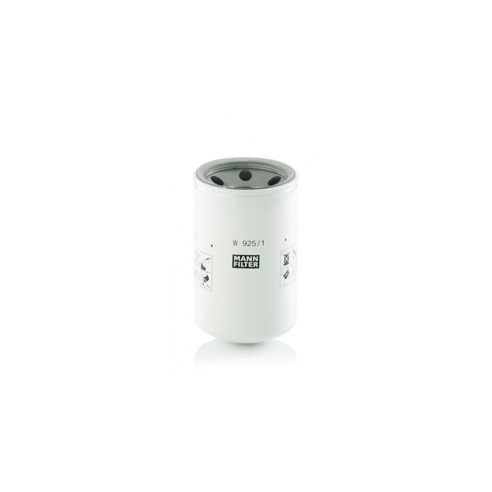 Suodatin, hydraulinen nostojärjestelmä MANN-FILTER W 925/1