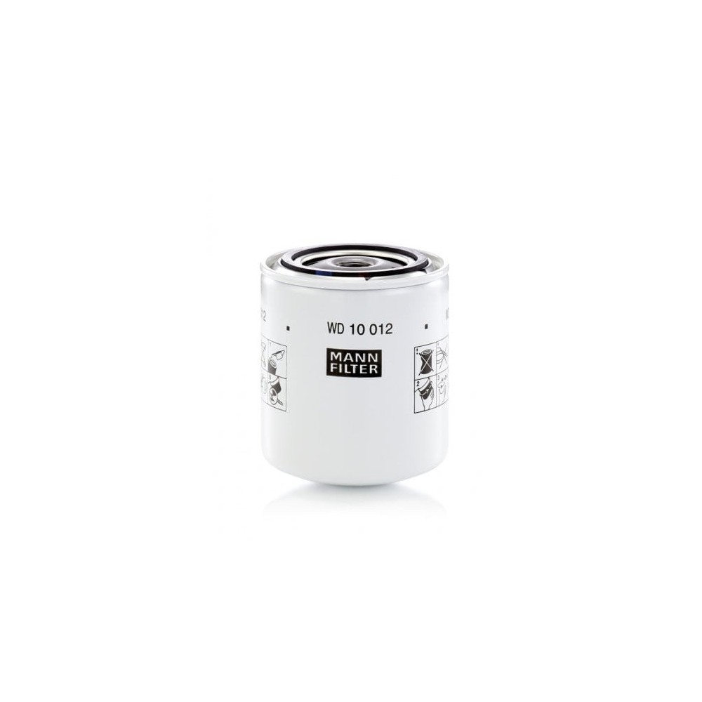 Suodatin, hydraulinen nostojärjestelmä MANN-FILTER WD 10 012