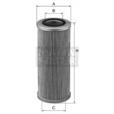 Suodatin, hydraulinen nostojärjestelmä MANN-FILTER HD 952/9