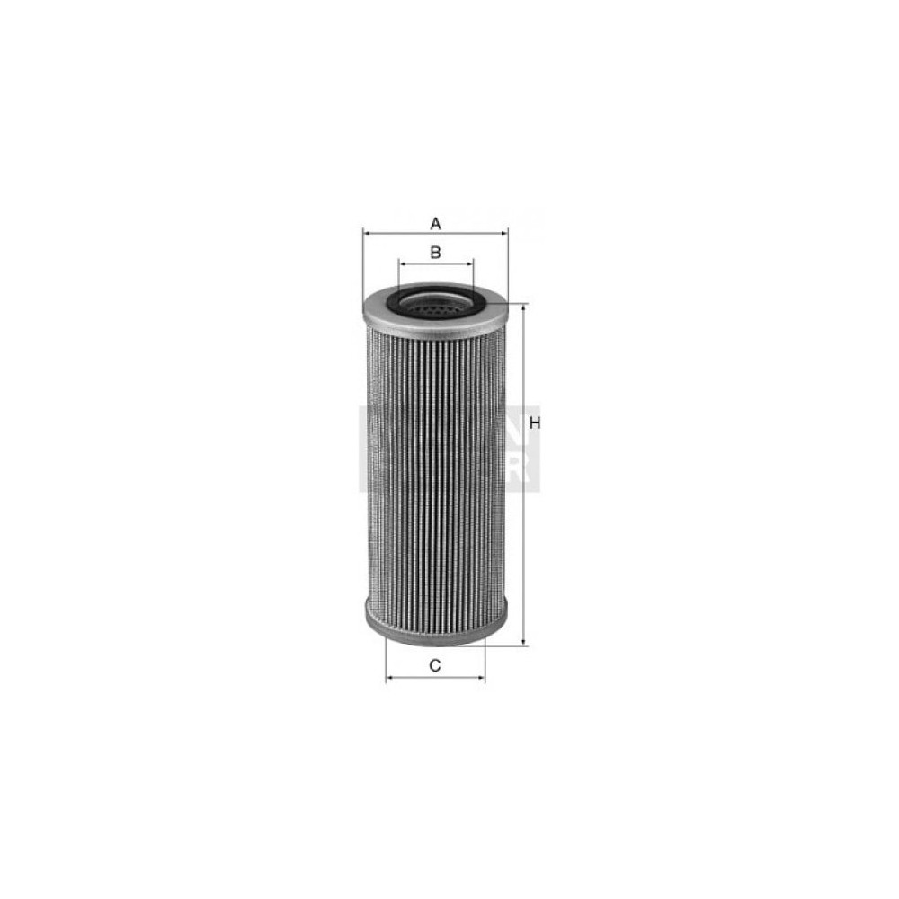Suodatin, hydraulinen nostojärjestelmä MANN-FILTER HD 952/9