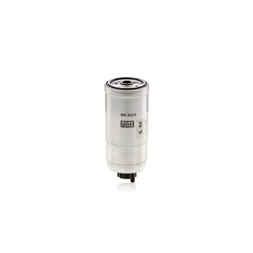 Polttoainesuodatin MANN-FILTER WK 853/8