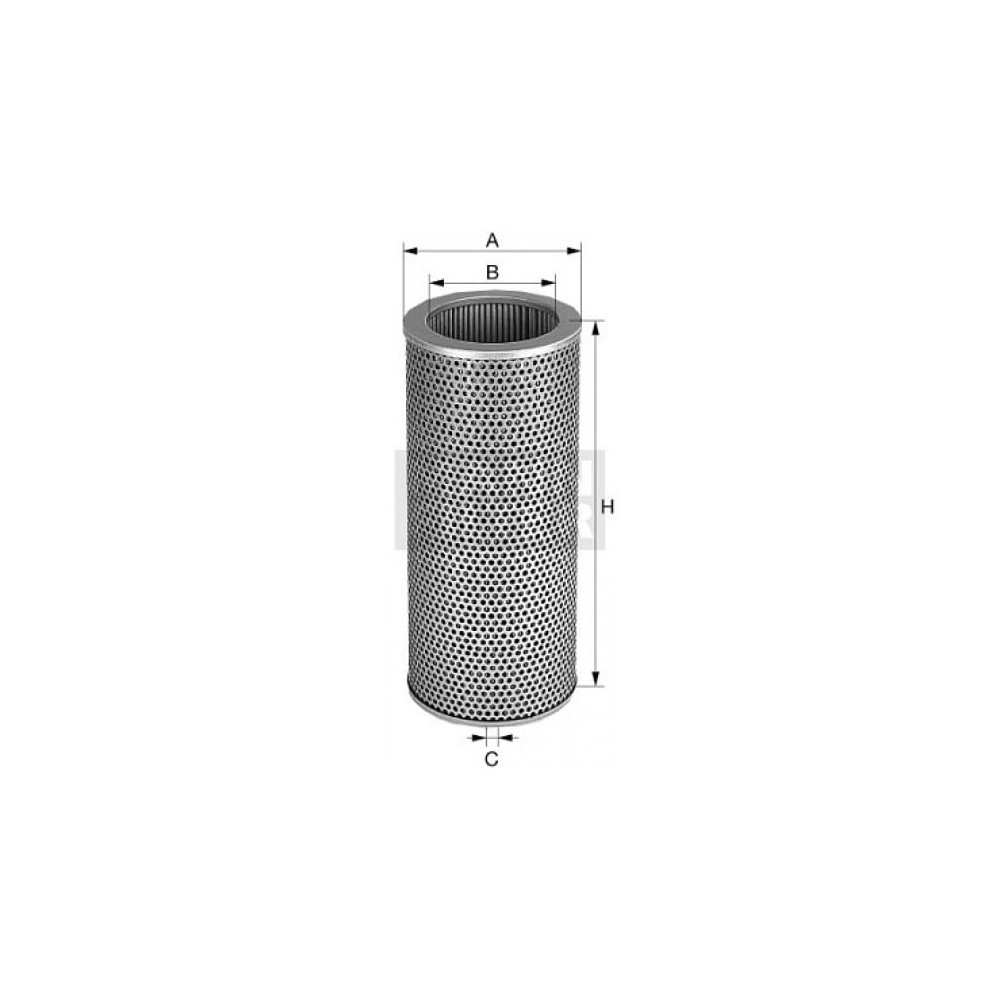 Hydraulisuodatin, automaattivaihteisto MANN-FILTER HD 1060/2