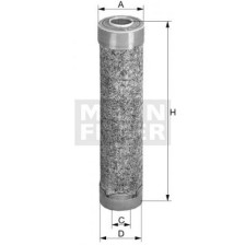 Toissijainen ilmansuodatin MANN-FILTER CF 16 001