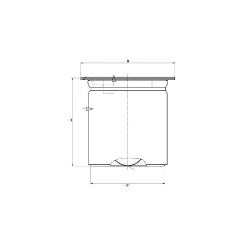 Suodatin, Paineilmalaitteet MANN-FILTER LE 13 007
