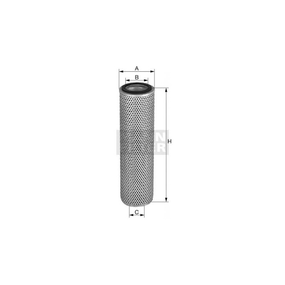 Suodatin, hydraulinen nostojärjestelmä MANN-FILTER HD 15 174/1 x