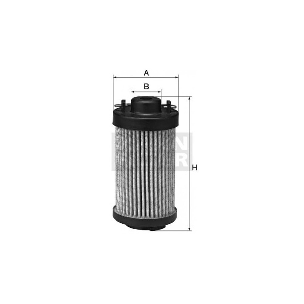 Suodatin, hydraulinen nostojärjestelmä MANN-FILTER HD 10 158/4