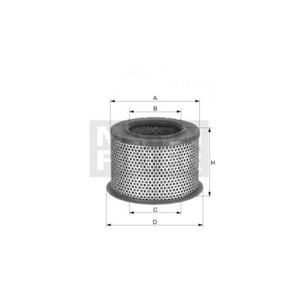 Ilmansuodatin MANN-FILTER C 2375