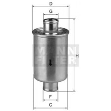 Filtrs, hidropacēlāja sistēma MANN-FILTER W 79/2