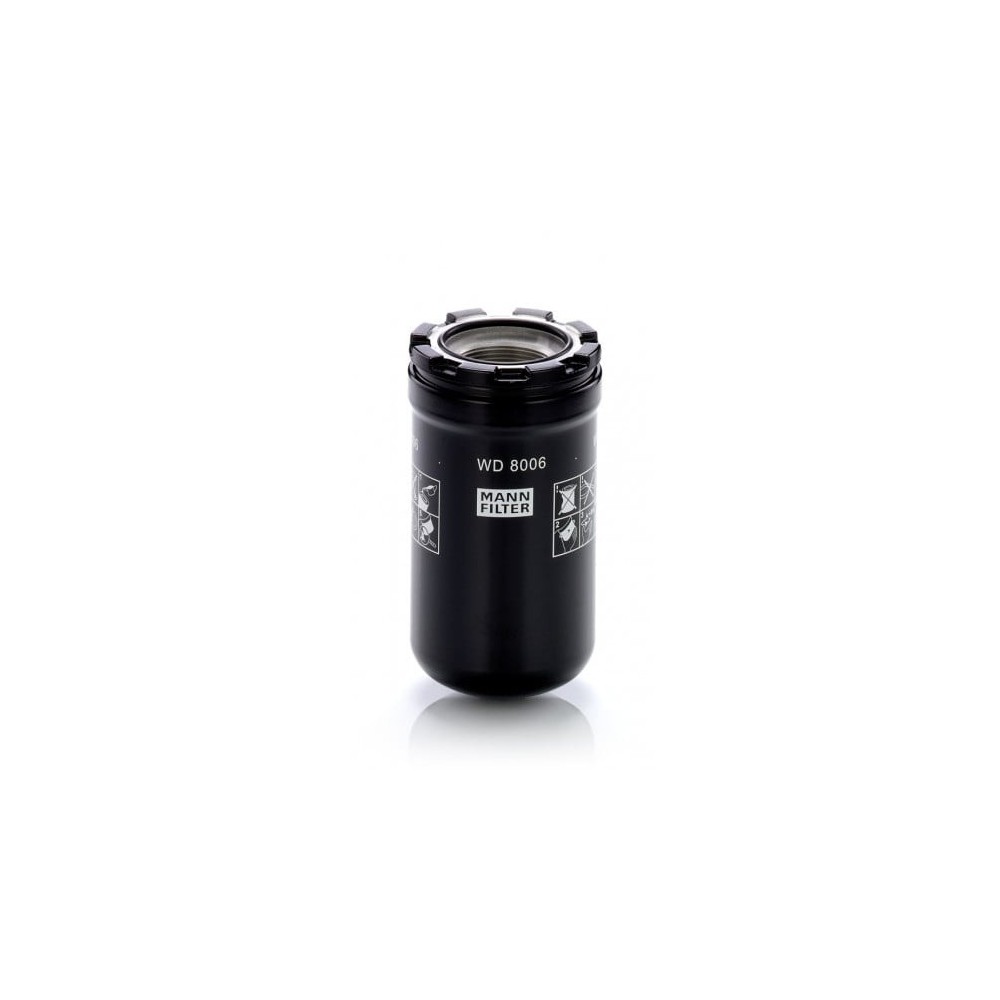 Filtrs, hidropacēlāja sistēma MANN-FILTER WD 8006