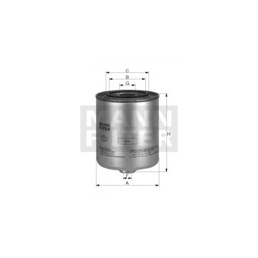 Fuel Filter MANN-FILTER WK 9048 x