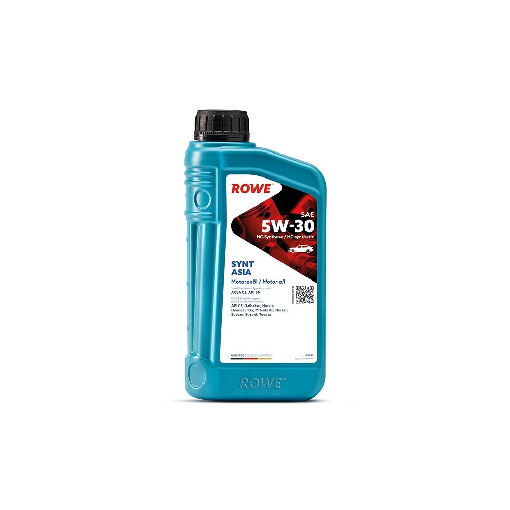 Engine oil ROWE 5W30 HIGHTEC SYNT ASIA 1L