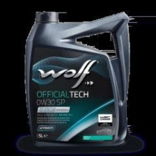 Moottoriöljy WOLF OFFICIALTECH 0W30 SP 5L - 3