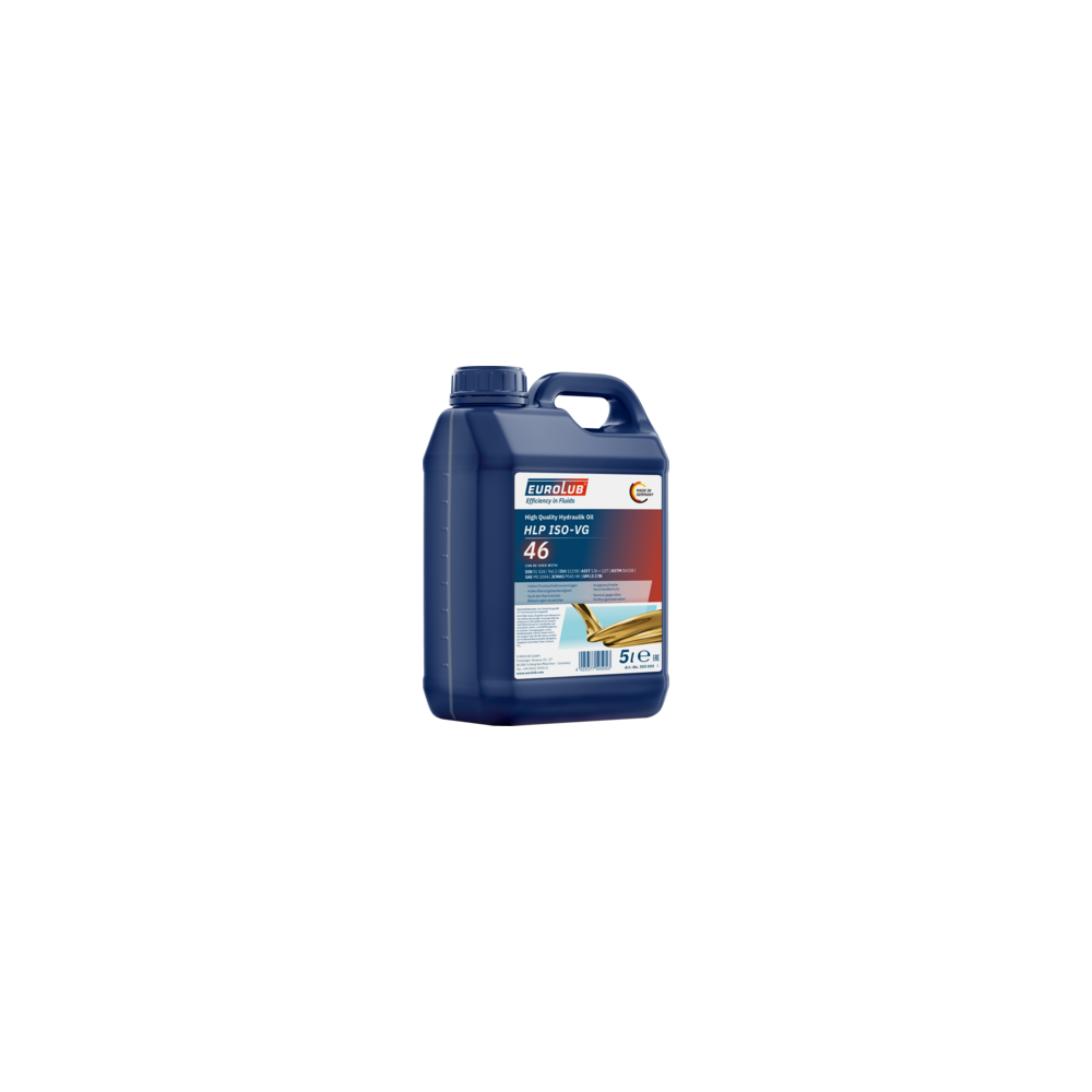 Hydrauliöljy EUROLUB HLP ISO-VG 46 5 L