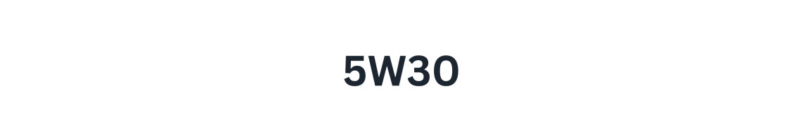 5W-30 moottoriöljy verkosta | Laaja valikoima ja nopea toimitus