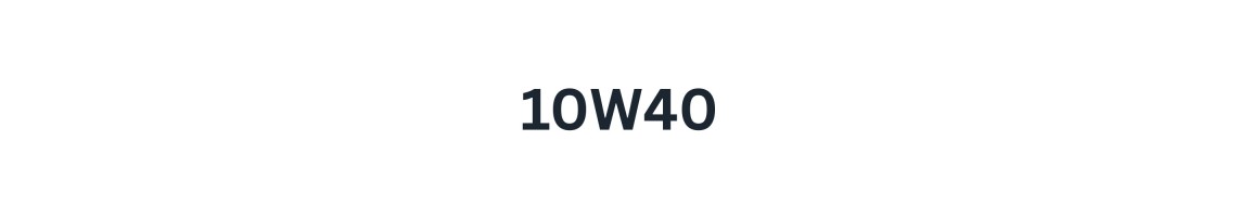 10W-40 moottoriöljy verkosta | Vanhemmille ja paljon ajetuille autoille